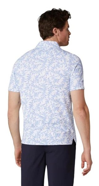 Callaway Chev Botanical polo da uomo, vista blue