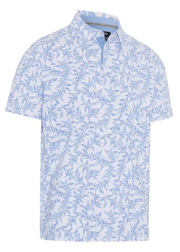 Callaway Chev Botanical polo da uomo, vista blue