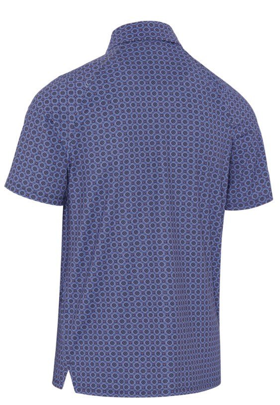 Callaway Club Print polo da uomo, peacoat