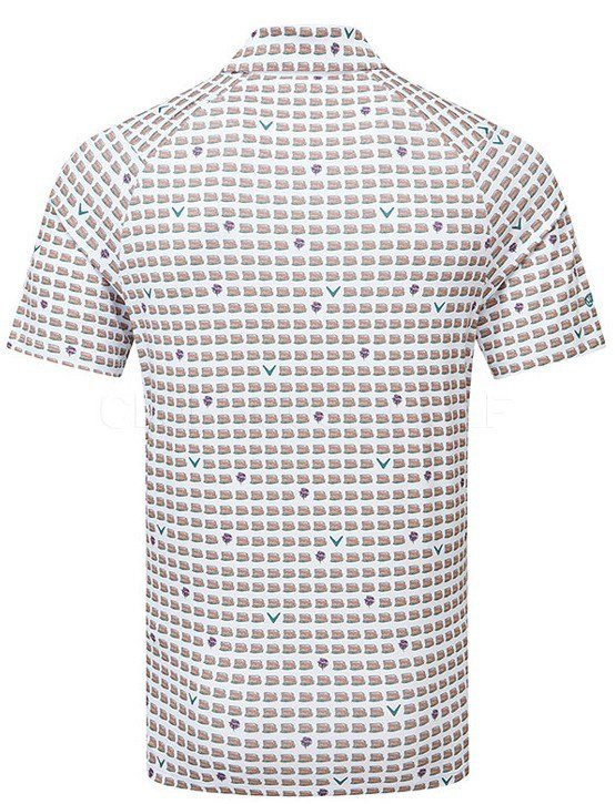 Callaway One Pimento polo uomo, bright white