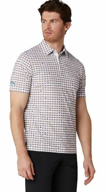 Callaway One Pimento polo uomo, bright white
