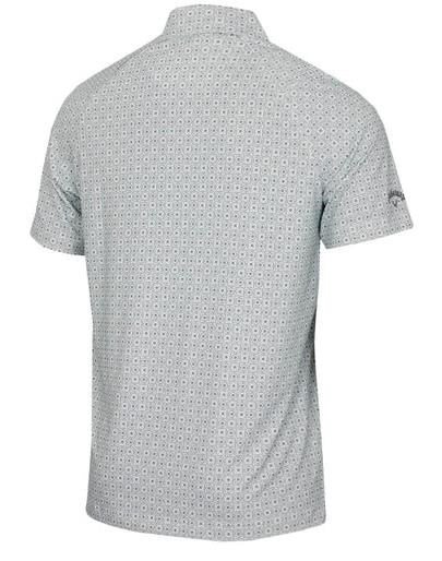 Callaway Foulard Printed polo da uomo, bright white