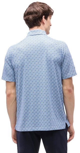 Callaway Foulard Printed polo uomo, peacoat