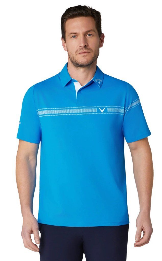 Callaway Odyssey Block polo da uomo, brilliant blue