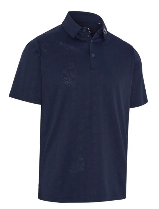 Callaway Odyssey Ventilated Jacquard polo uomo, peacoat
