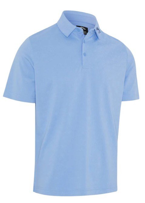 Callaway Odyssey Ventilated Jacquard polo da uomo, vista blue