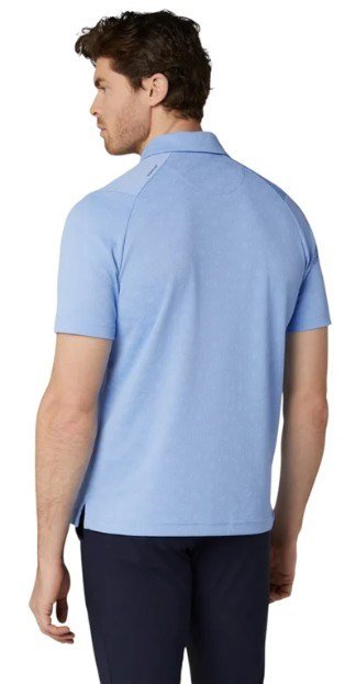 Callaway Odyssey Ventilated Jacquard polo da uomo, vista blue