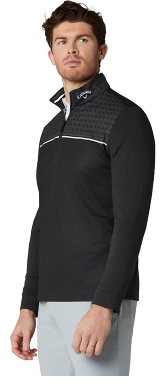 Callaway Odyssey Printed Block felpa da uomo, caviar