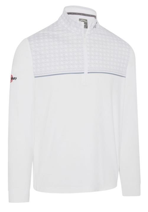 Callaway Odyssey Printed Block felpa da uomo, bright white