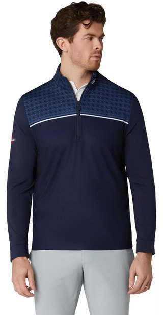Callaway Odyssey Printed Block felpa da uomo, peacoat