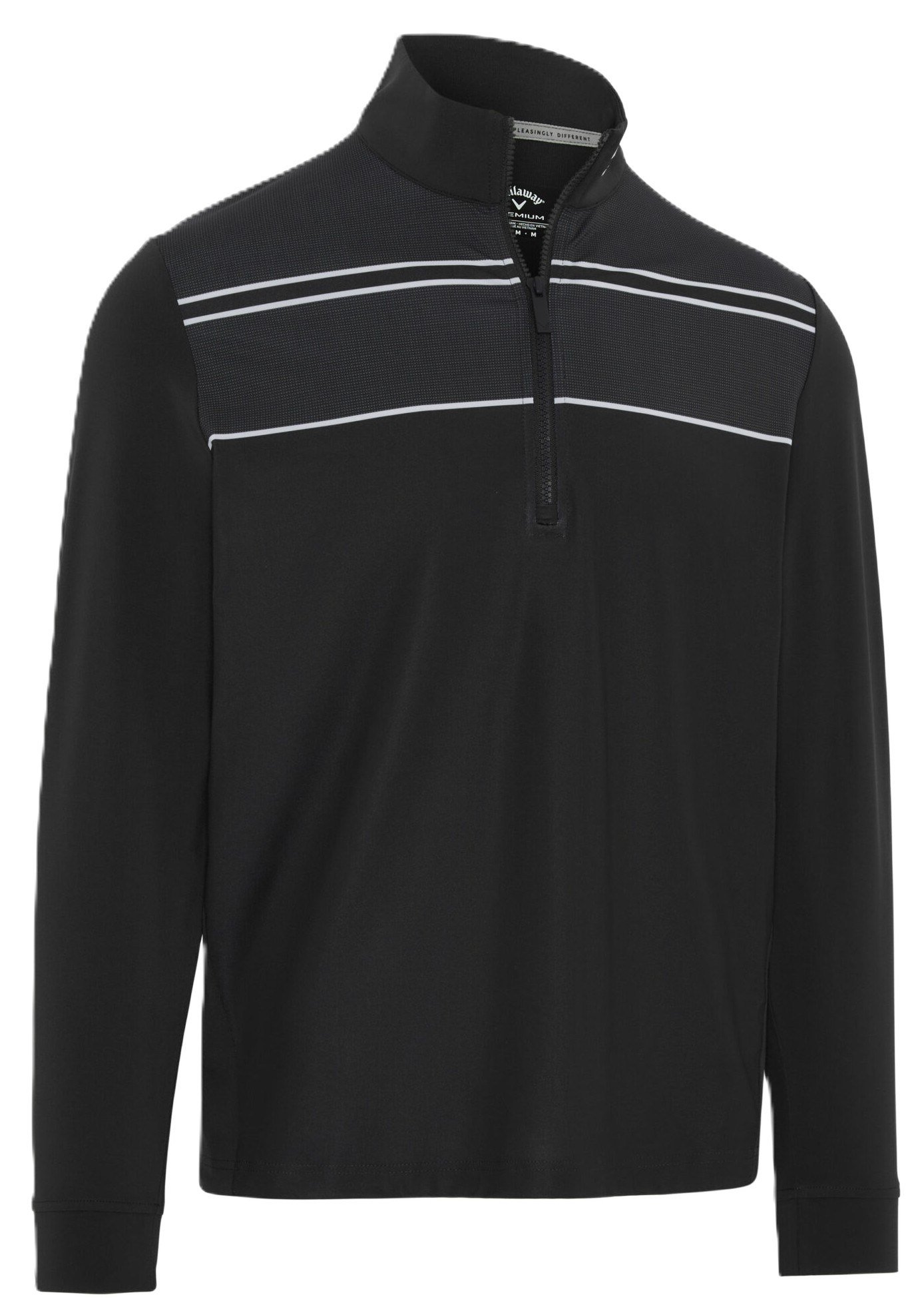 Callaway Blocked Printed polo da uomo, caviar