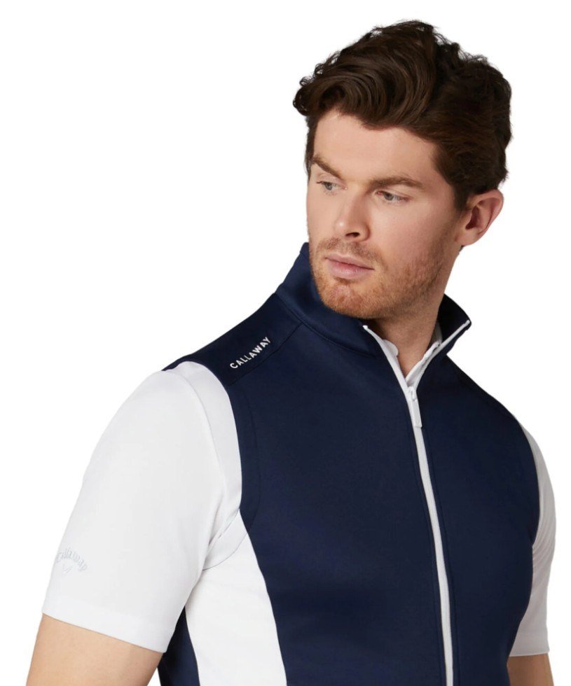 Callaway High Gauge gilet da uomo, peacoat