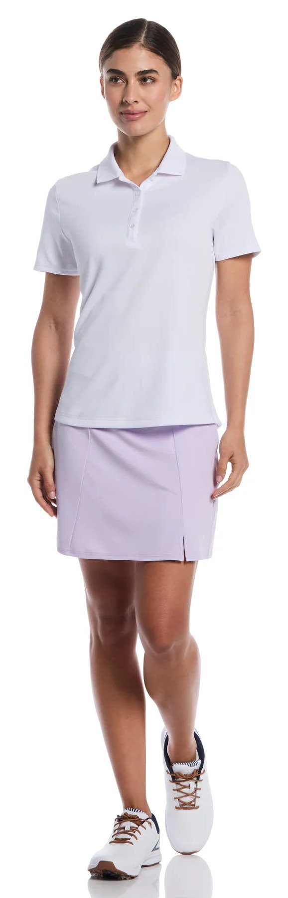 Callaway 17" Opti Dri Knit gonna skort da donna, pastel lilac