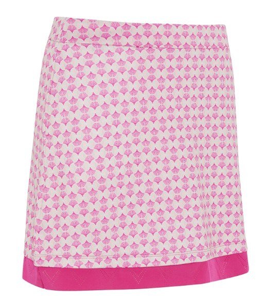 Callaway Deco Geo Printed gonna da golf da donna, fuchsia purple