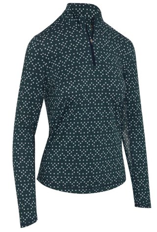 Callaway Framing Geo Printed felpa donna, caviar
