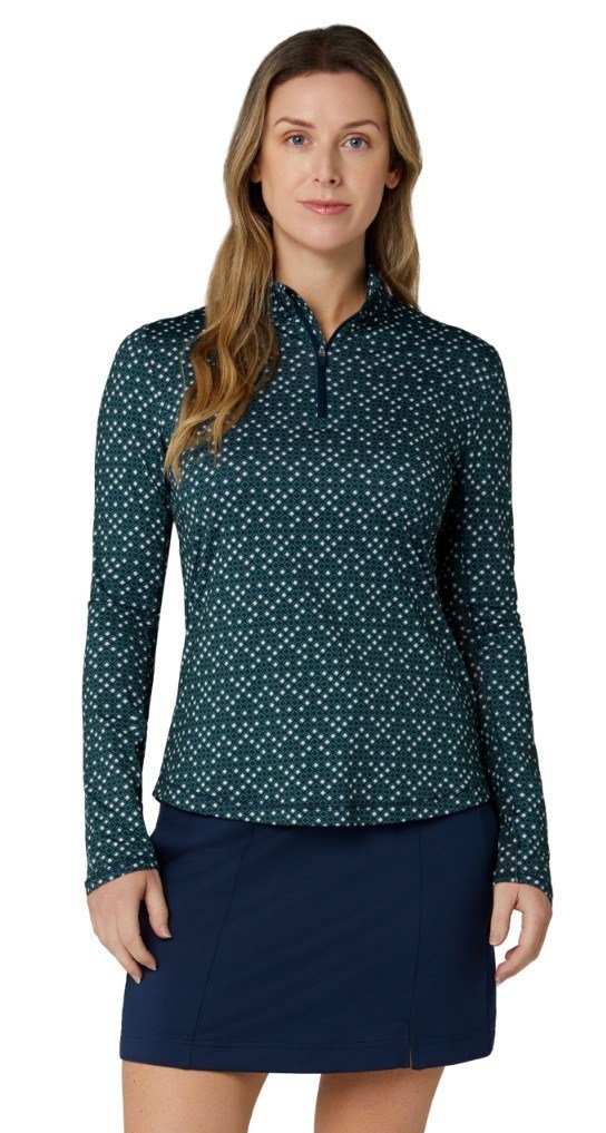 Callaway Framing Geo Printed felpa donna, caviar