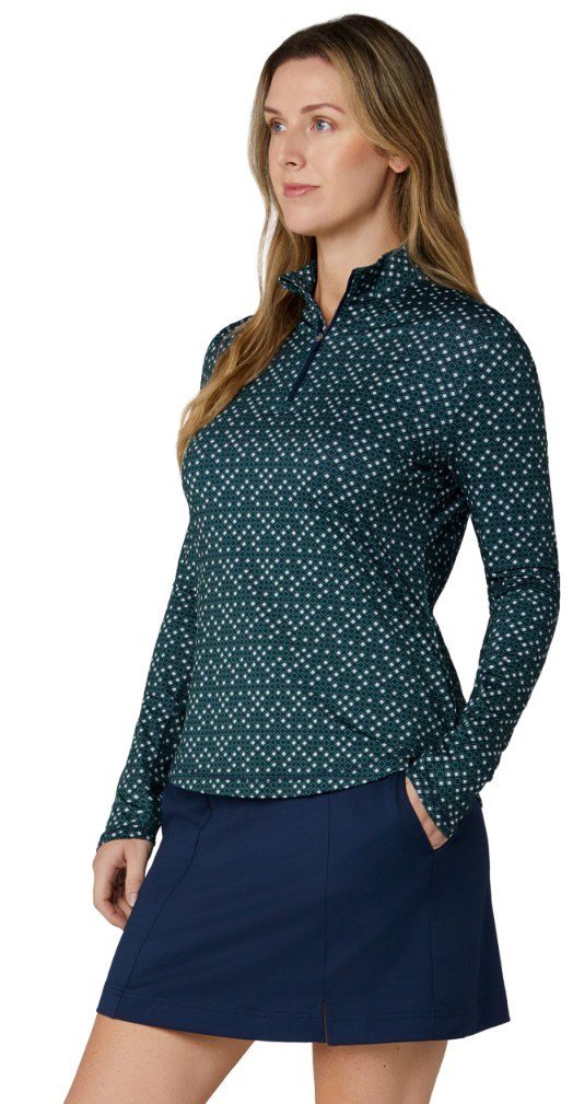 Callaway Framing Geo Printed felpa donna, caviar