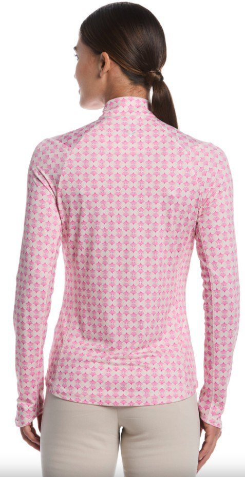 Callaway Deco Geo Printed felpa donna, fuchsia purple