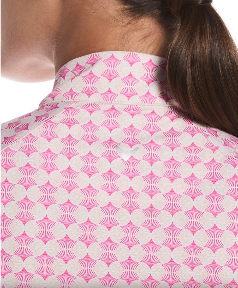 Callaway Deco Geo Printed felpa donna, fuchsia purple