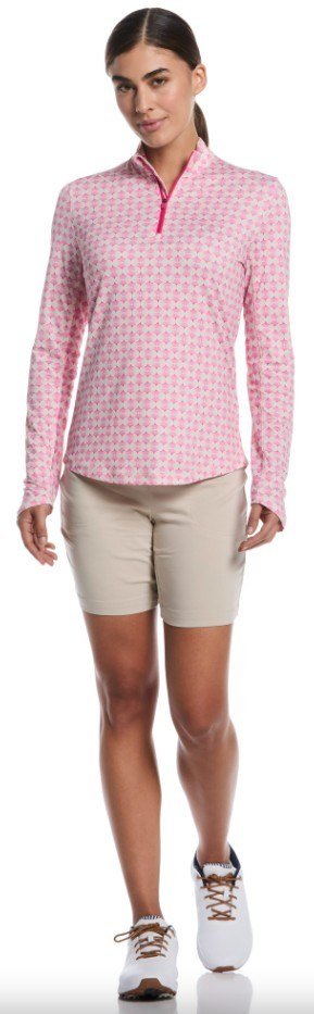 Callaway Deco Geo Printed felpa donna, fuchsia purple