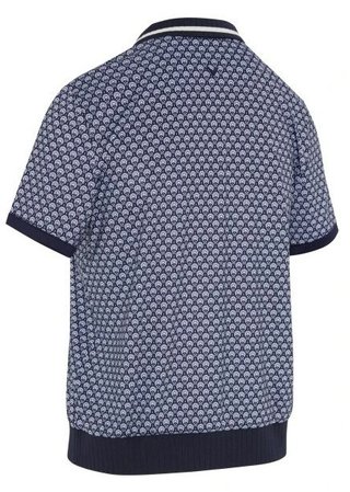 Callaway Scarf Geo Printed polo da donna, peacoat