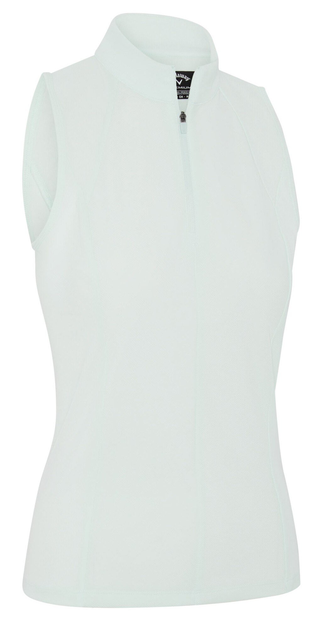 Callaway Rib Play Sleeveless polo da donna, salt air