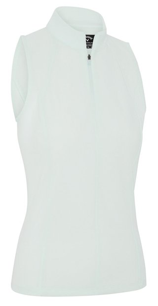 Callaway Rib Play Sleeveless polo da donna, salt air