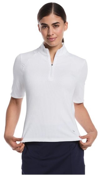 Callaway Rib Play polo da donna, brilliant white