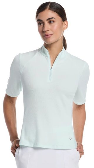 Callaway Rib Play polo da donna, salt air