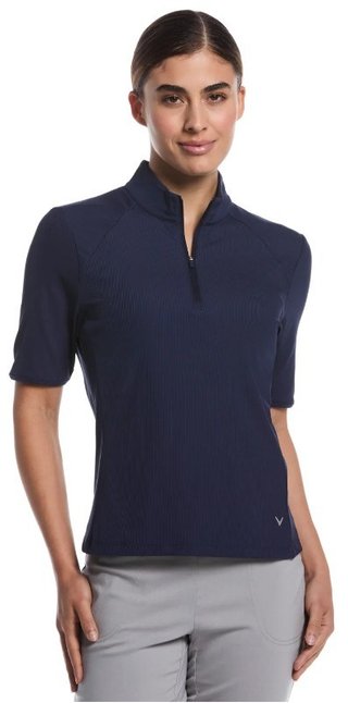 Callaway Rib Play polo donna, peacoat