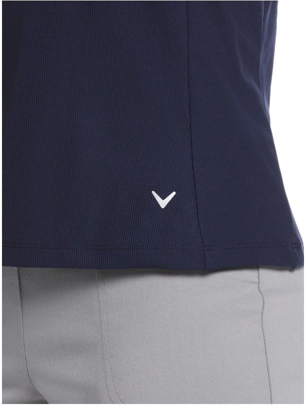 Callaway Rib Play polo donna, peacoat