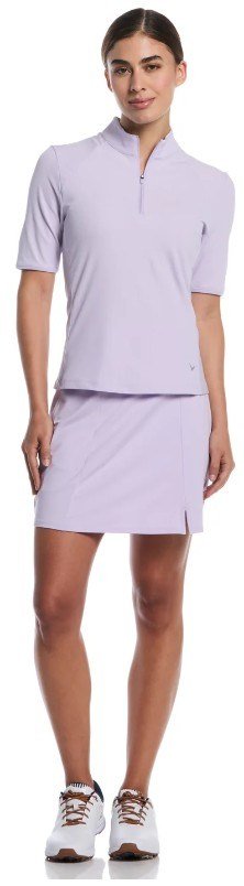 Callaway Rib Play polo da donna, lilla pastello