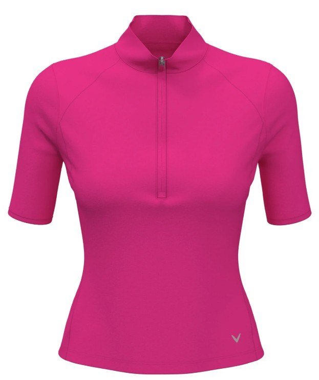 Callaway Rib Play polo da donna, fucsia viola