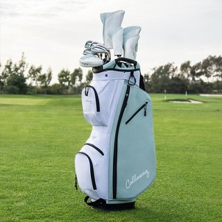 Callaway Reva 26 11PC Peach/Surf set da golf da donna (grafite), mancina + borsa carrello