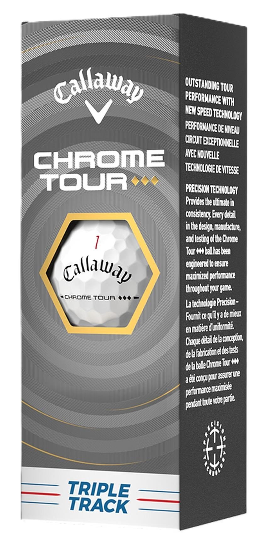 Callaway Chrome Tour Triple Track Diamond palline da golf