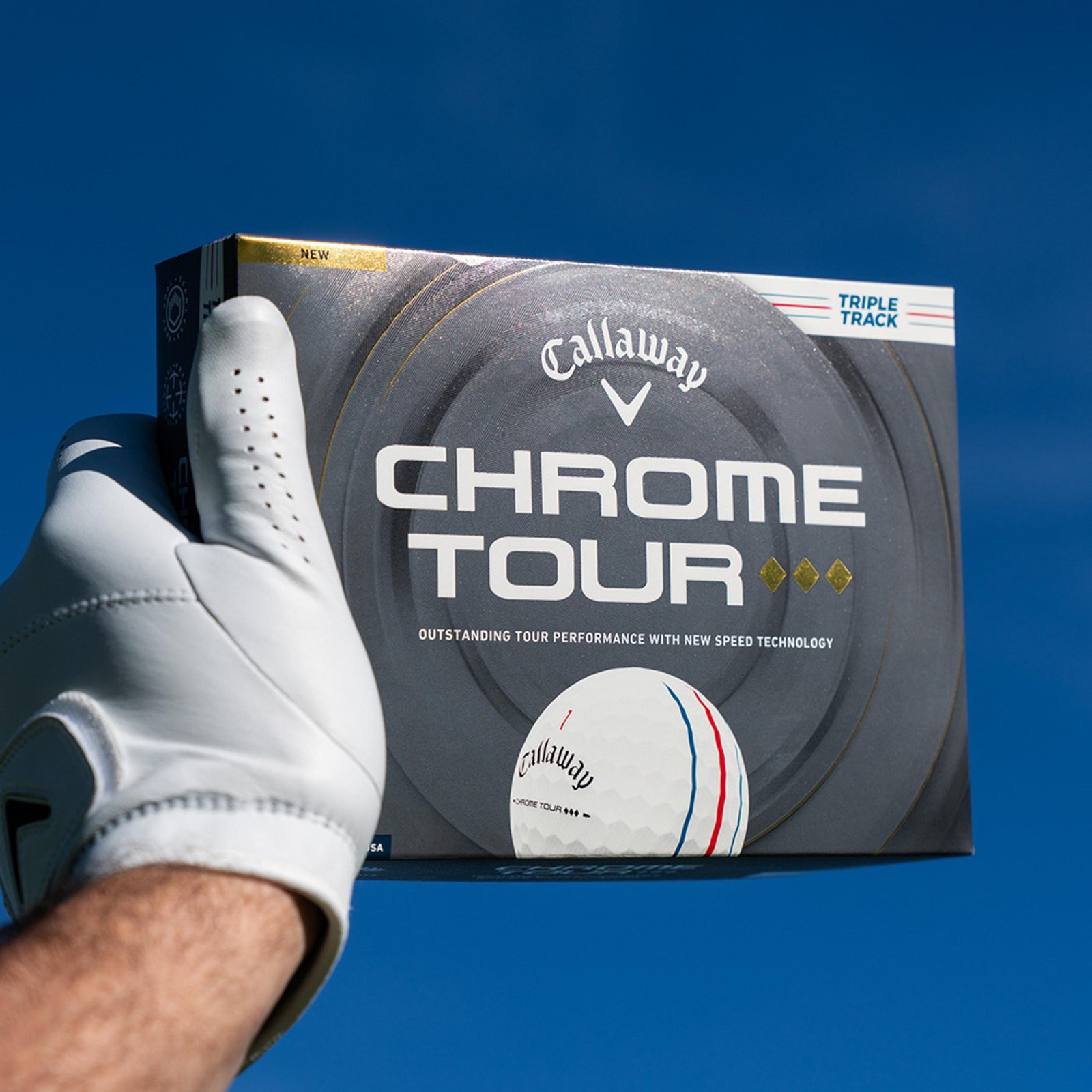 Callaway Chrome Tour Triple Track Diamond palline da golf
