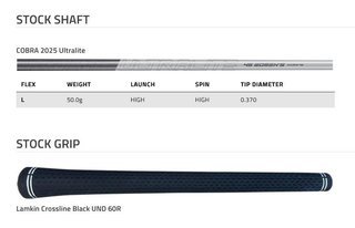 Cobra BAFFLER Black Blue ladies ibrido