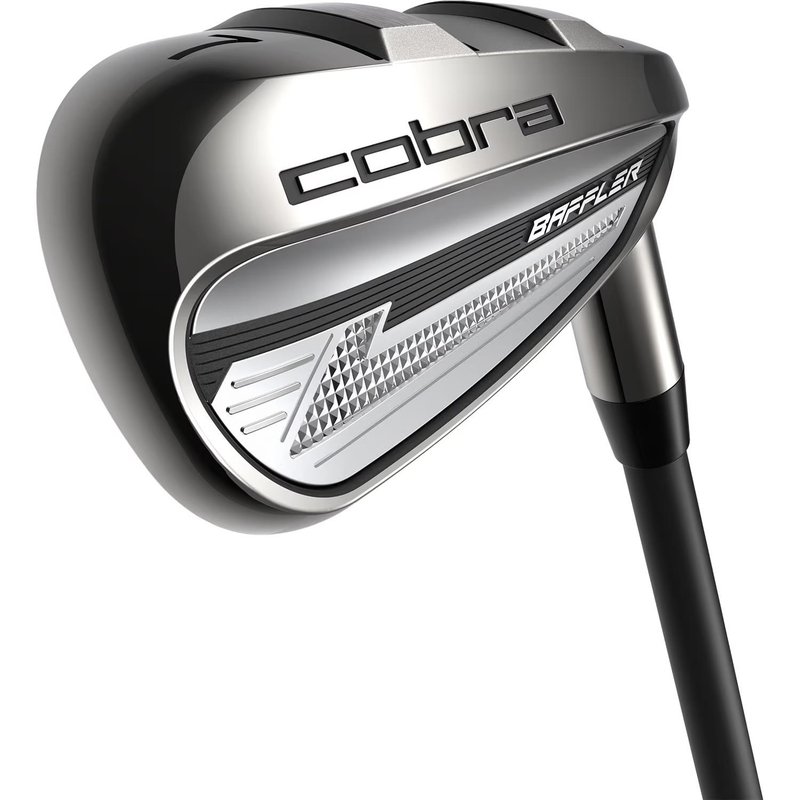 Cobra BAFFLER Black Silver ferri da golf (grafite)