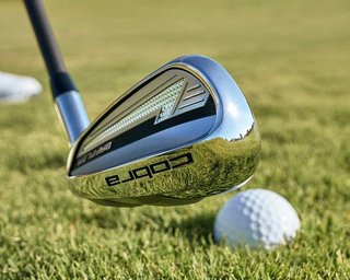 Cobra BAFFLER Black Silver ferri da golf (grafite)