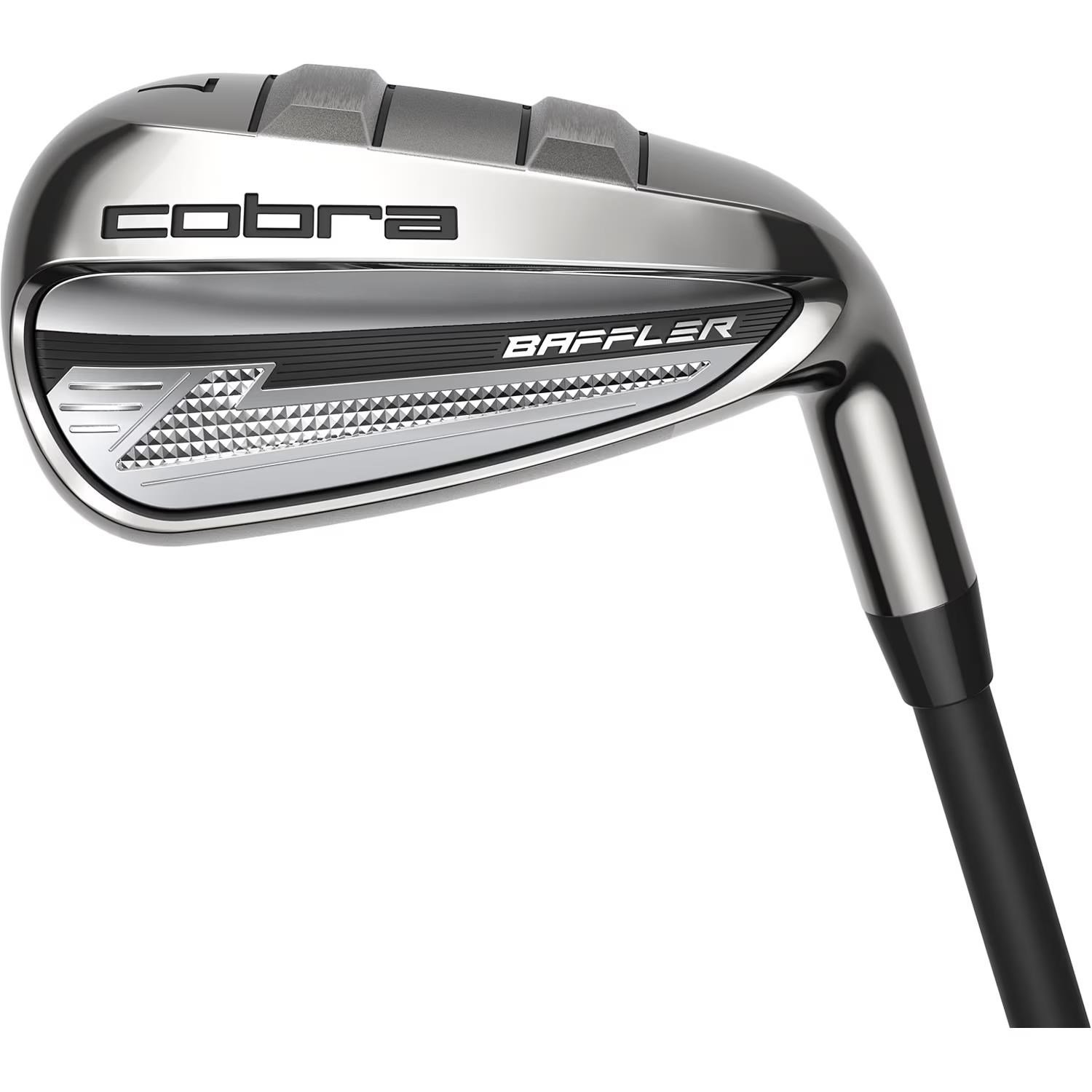 Cobra BAFFLER Black Silver ferri da golf (grafite)
