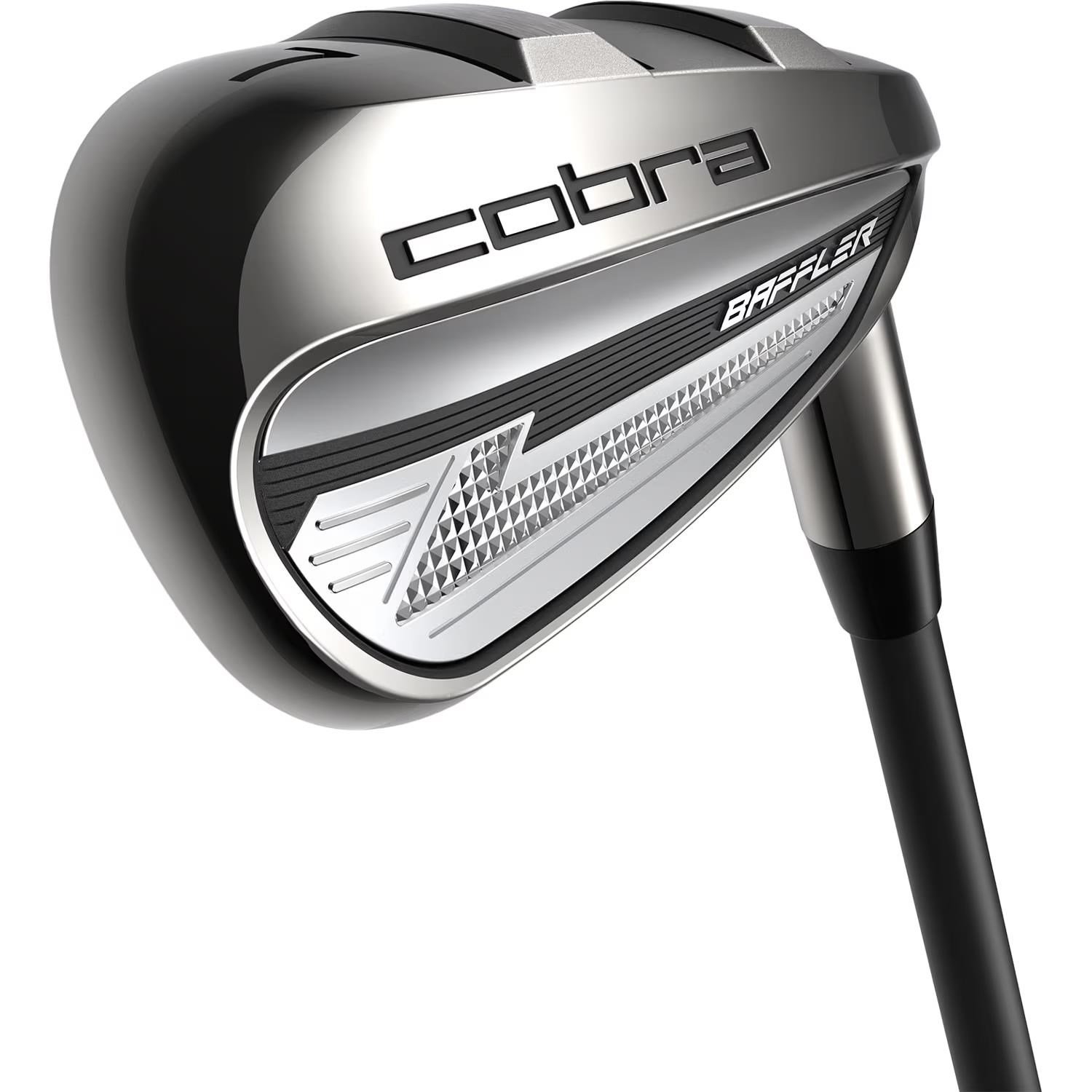 Cobra BAFFLER Black Silver ferri da golf (grafite)