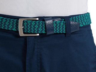 FootJoy Braided cintura unisex, navy/field green