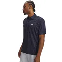 Under Armour Playoff 3.0 Printed polo uomo, midnight navy/white