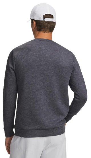 Under Armour Drive Midlayer Crew felpa da uomo, midnight navy