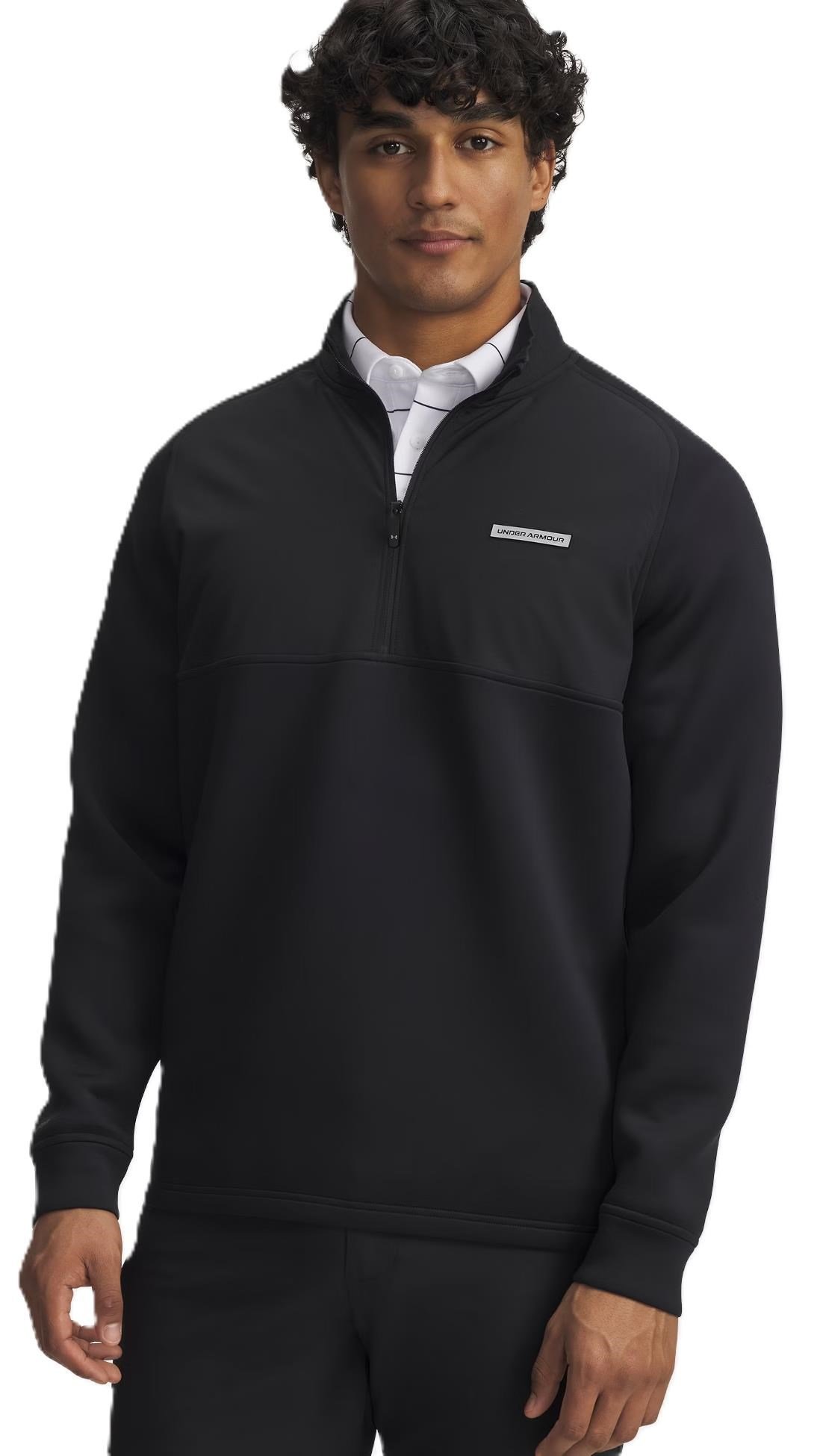 Under Armour Drive Pro Hybrid Half Zip felpa da uomo, nera