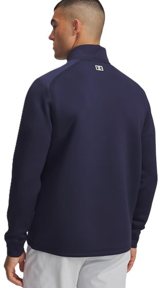 Under Armour Drive Pro Hybrid Half Zip felpa da uomo, midnight navy/black