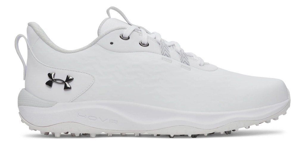Under Armour Drive Pro Clone Spikeless scarpe da golf uomo, bianche