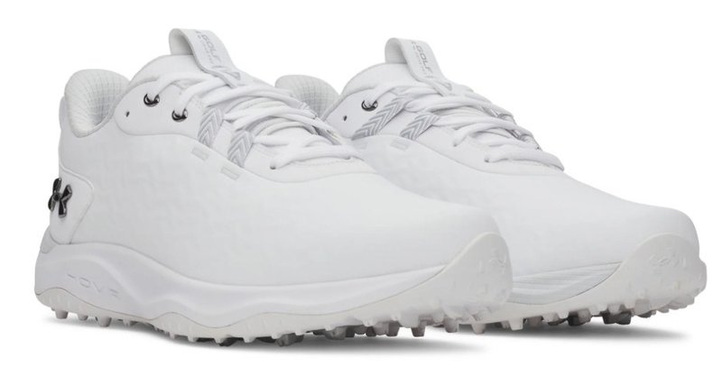 Under Armour Drive Pro Clone Spikeless scarpe da golf uomo, bianche