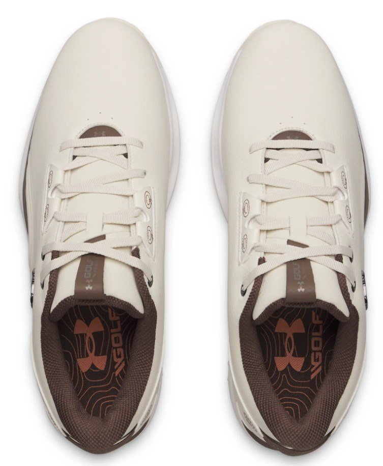 Under Armour Drive Fade 2 Spikeless scarpe da golf uomo, beige