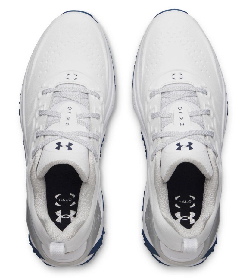 Under Armour Halo Tour Spikeless scarpe da golf uomo, bianche